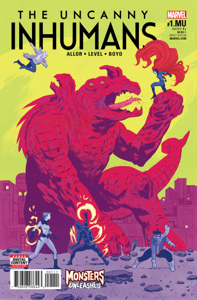 Uncanny Inhumans #1.MU