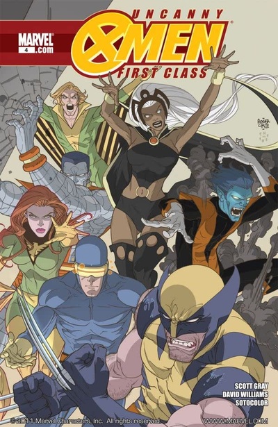 Uncanny X-Men: First Class #4