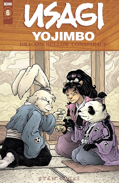 Usagi Yojimbo: Dragon Bellows Conspiracy #6